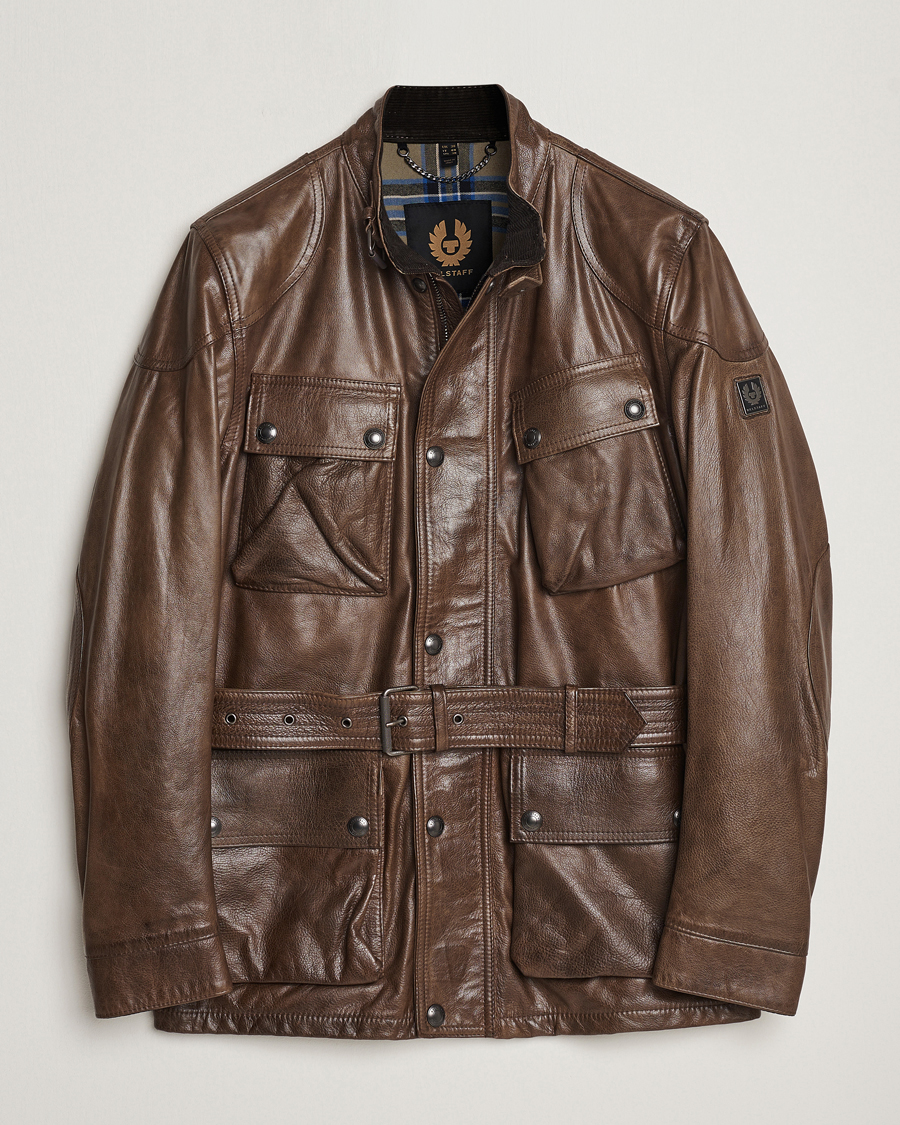 Mies | Takit | Belstaff | Trailmaster Panther Leather Jacket Antique Bronze
