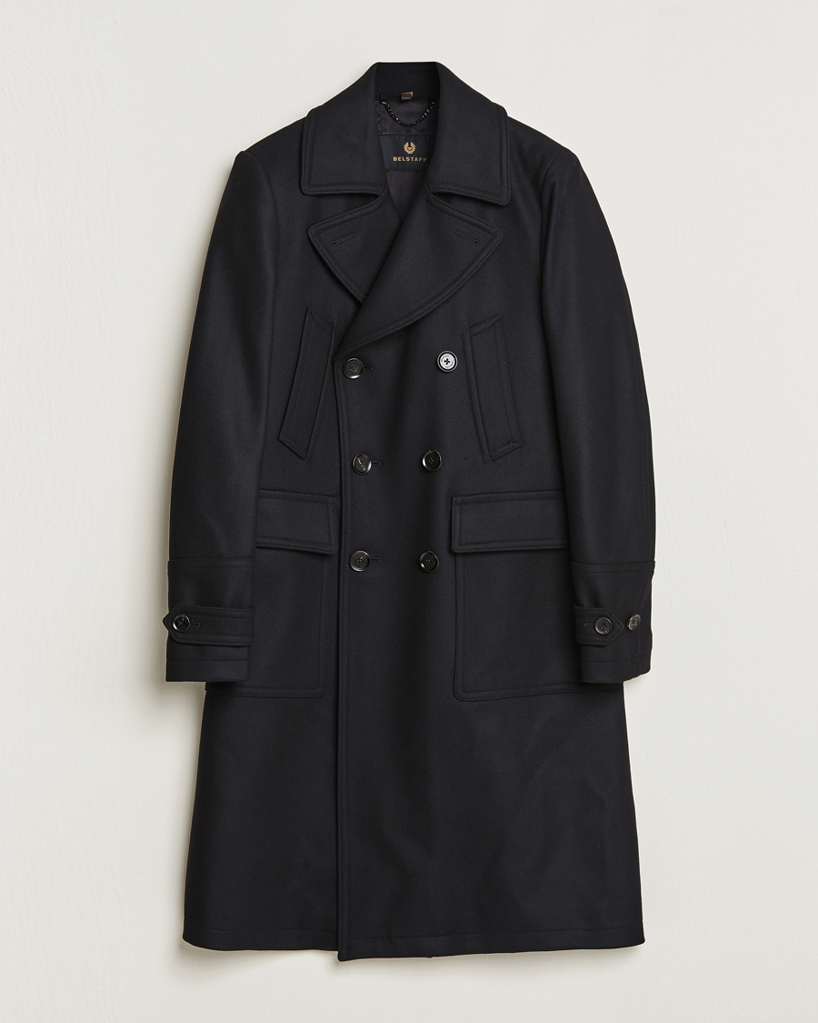 Mies | Takit | Belstaff | Milford Wool Coat Black