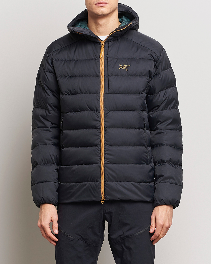 Mies | Takit | Arc'teryx | Thorium Down Hooded Jacket Dark Magic