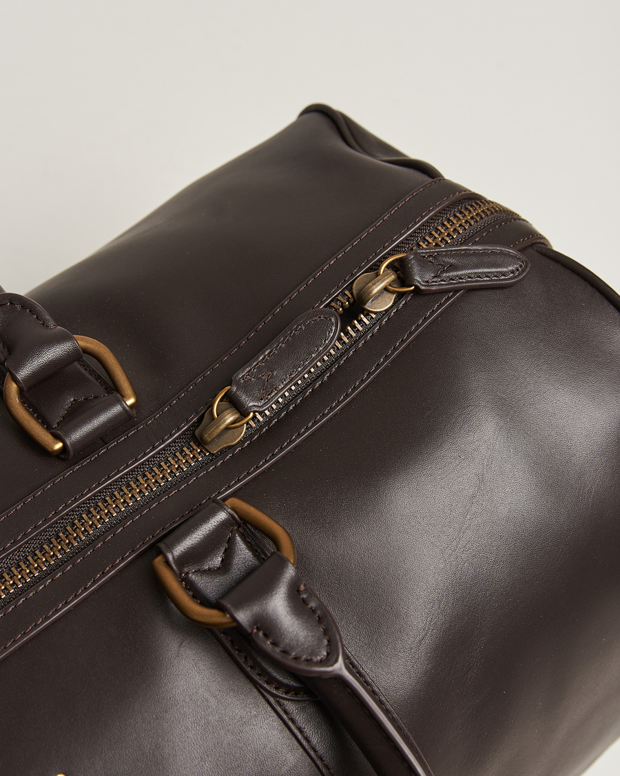 Mies | Polo Ralph Lauren Leather Duffle Bag Dark Brown | Polo Ralph Lauren | Leather Duffle Bag Dark Brown