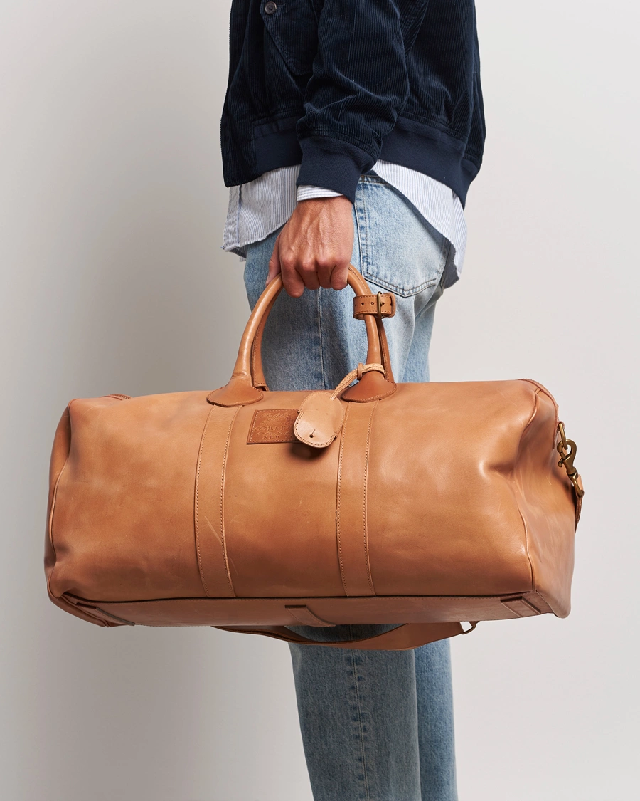 Mies |  | Polo Ralph Lauren | Leather Duffle Bag  Tan