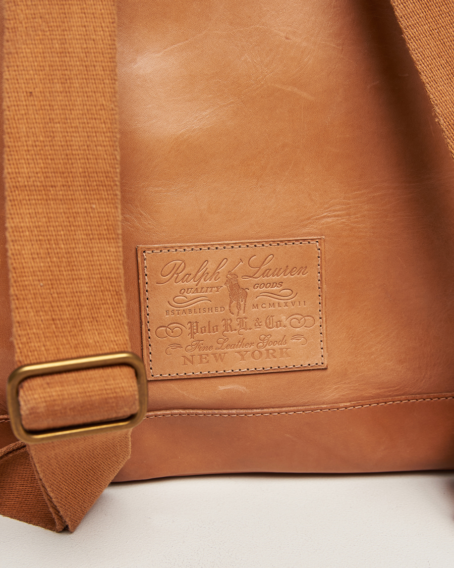 Mies | Polo Ralph Lauren Heritage Leather Backpack Tan | Polo Ralph Lauren | Heritage Leather Backpack Tan