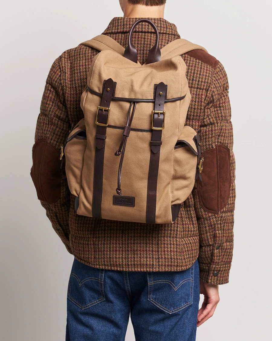 Mies |  | Polo Ralph Lauren | Canvas Backpack Tan