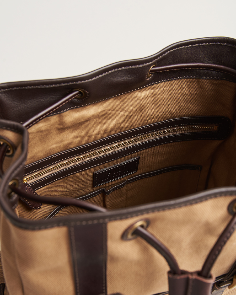 Mies | Polo Ralph Lauren Canvas Backpack Tan | Polo Ralph Lauren | Canvas Backpack Tan