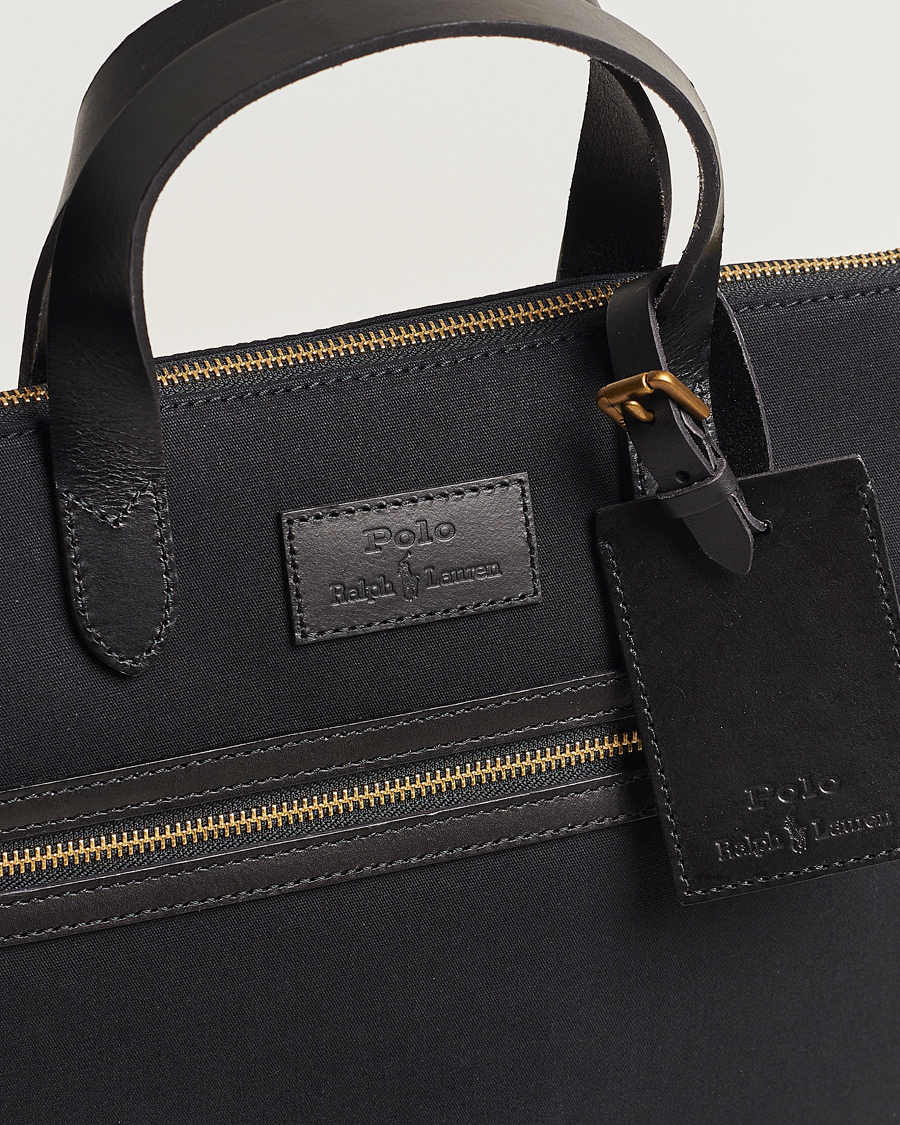 Mies | Polo Ralph Lauren Canvas Totebag Black | Polo Ralph Lauren | Canvas Totebag Black
