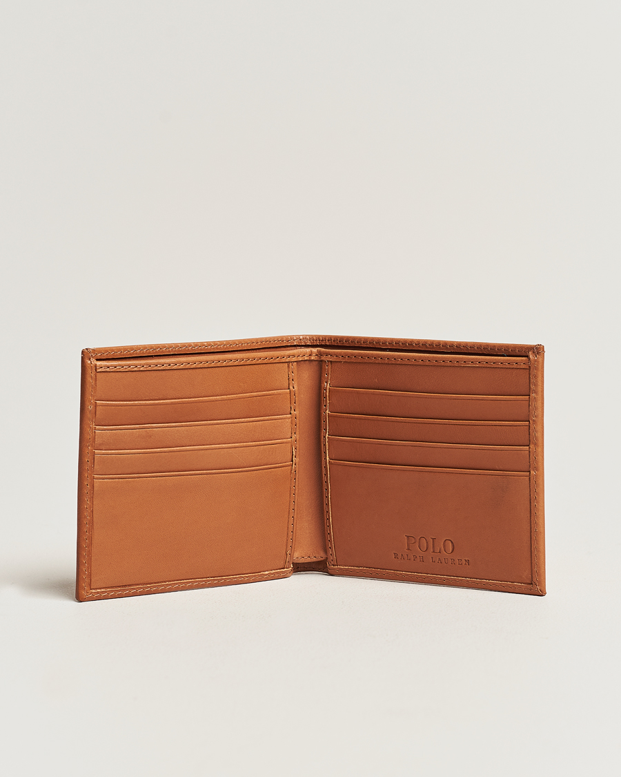 Mies | Lompakot | Polo Ralph Lauren | Leather Billfold Wallet Tan
