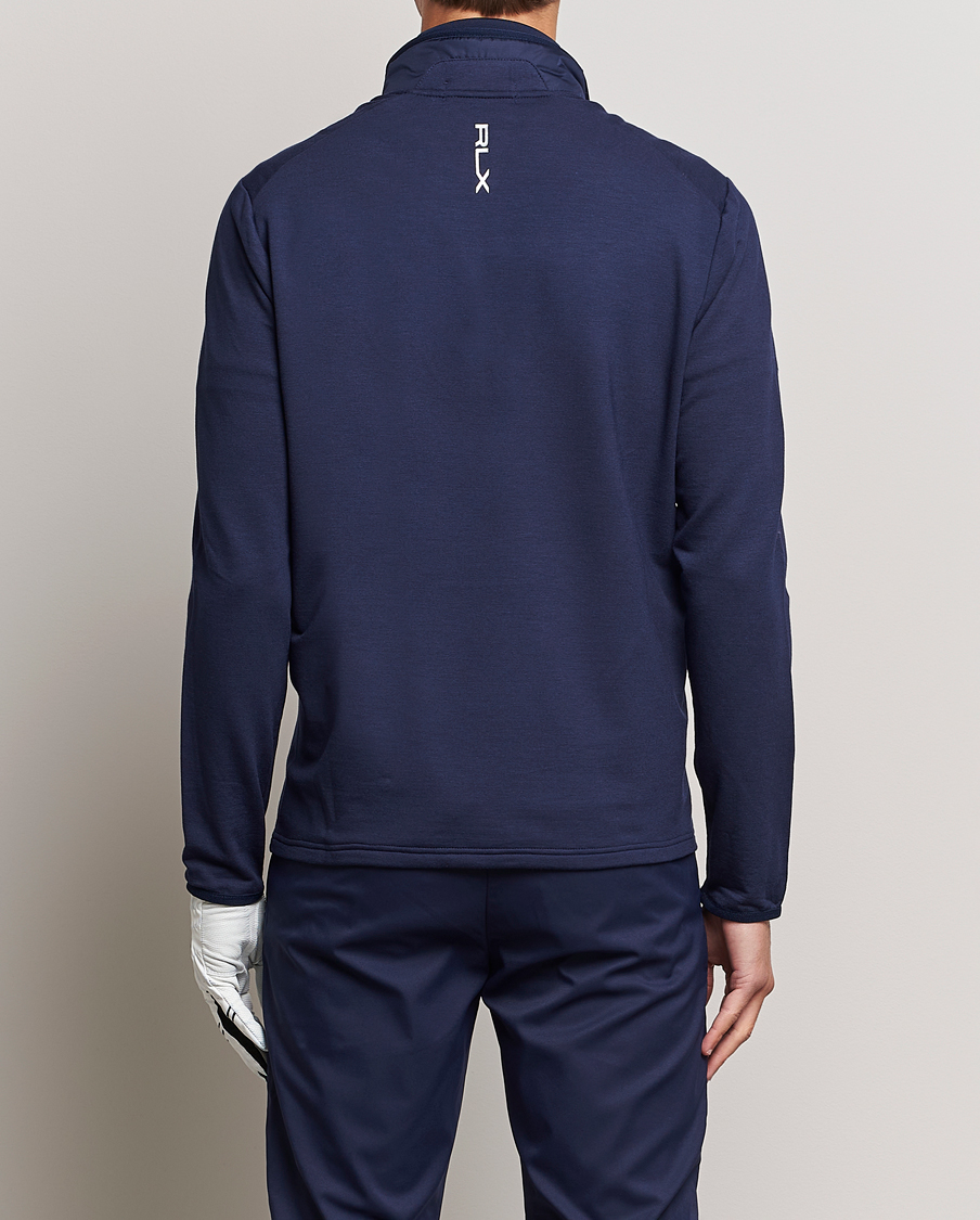 Mies | Puserot | RLX Ralph Lauren | Performance Wool Full Zip French Navy