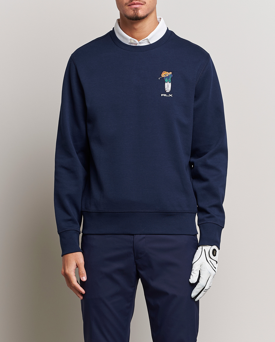 Mies | Sport | RLX Ralph Lauren | Bear Double Knit Pullover French Navy