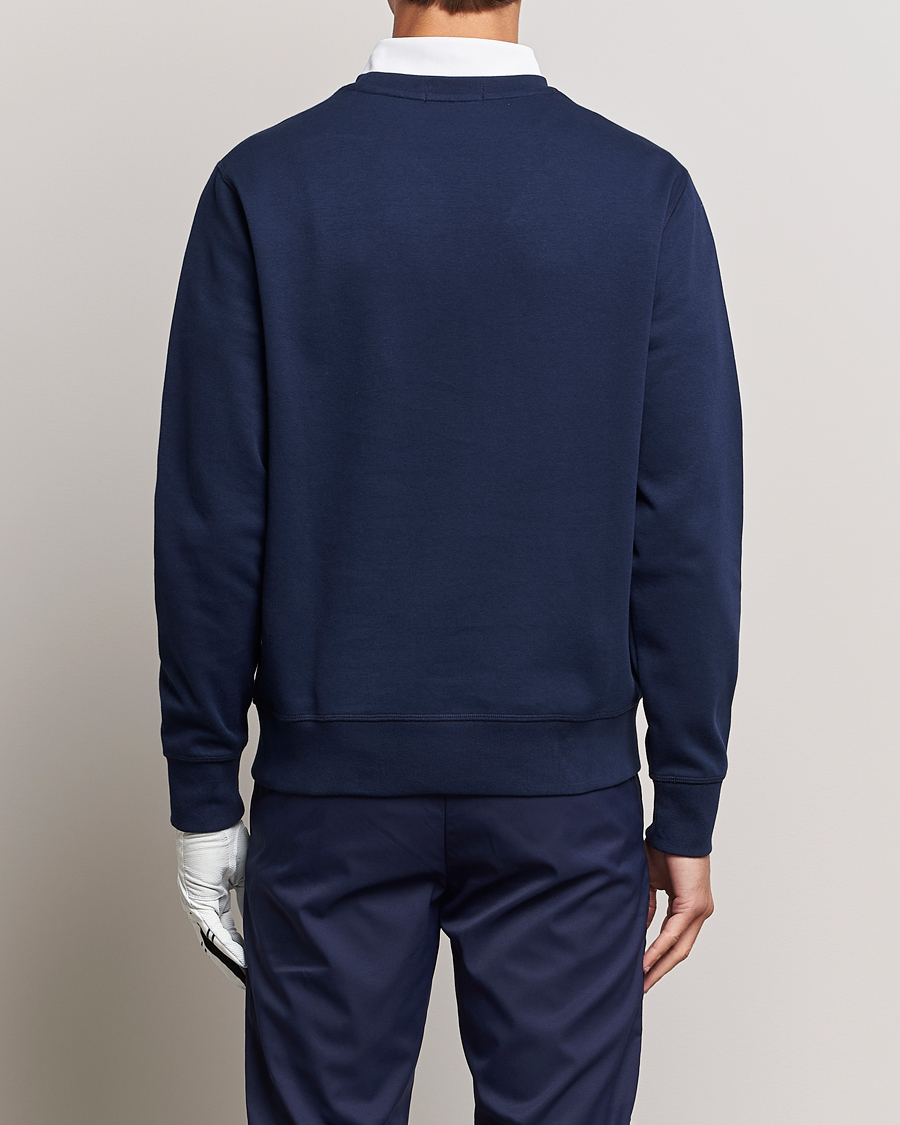 Mies | Puserot | RLX Ralph Lauren | Bear Double Knit Pullover French Navy