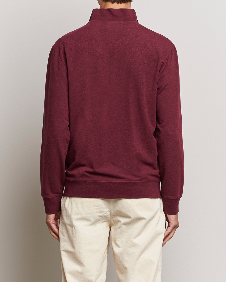 Mies | Puserot | Polo Ralph Lauren Golf | Terry Jersey Half Zip Sweater Wine Heather