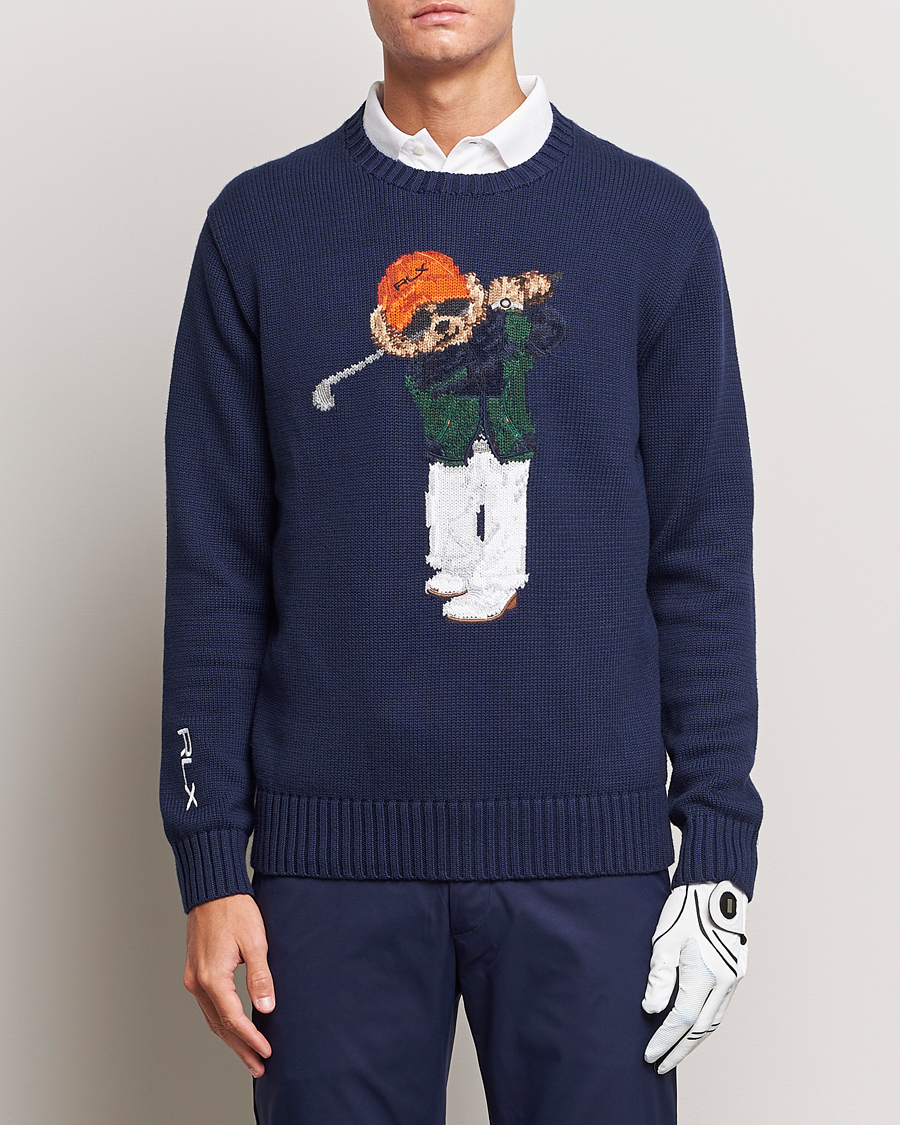 Mies | RLX Ralph Lauren | RLX Ralph Lauren | Golf Bear Sweatshirt French Navy