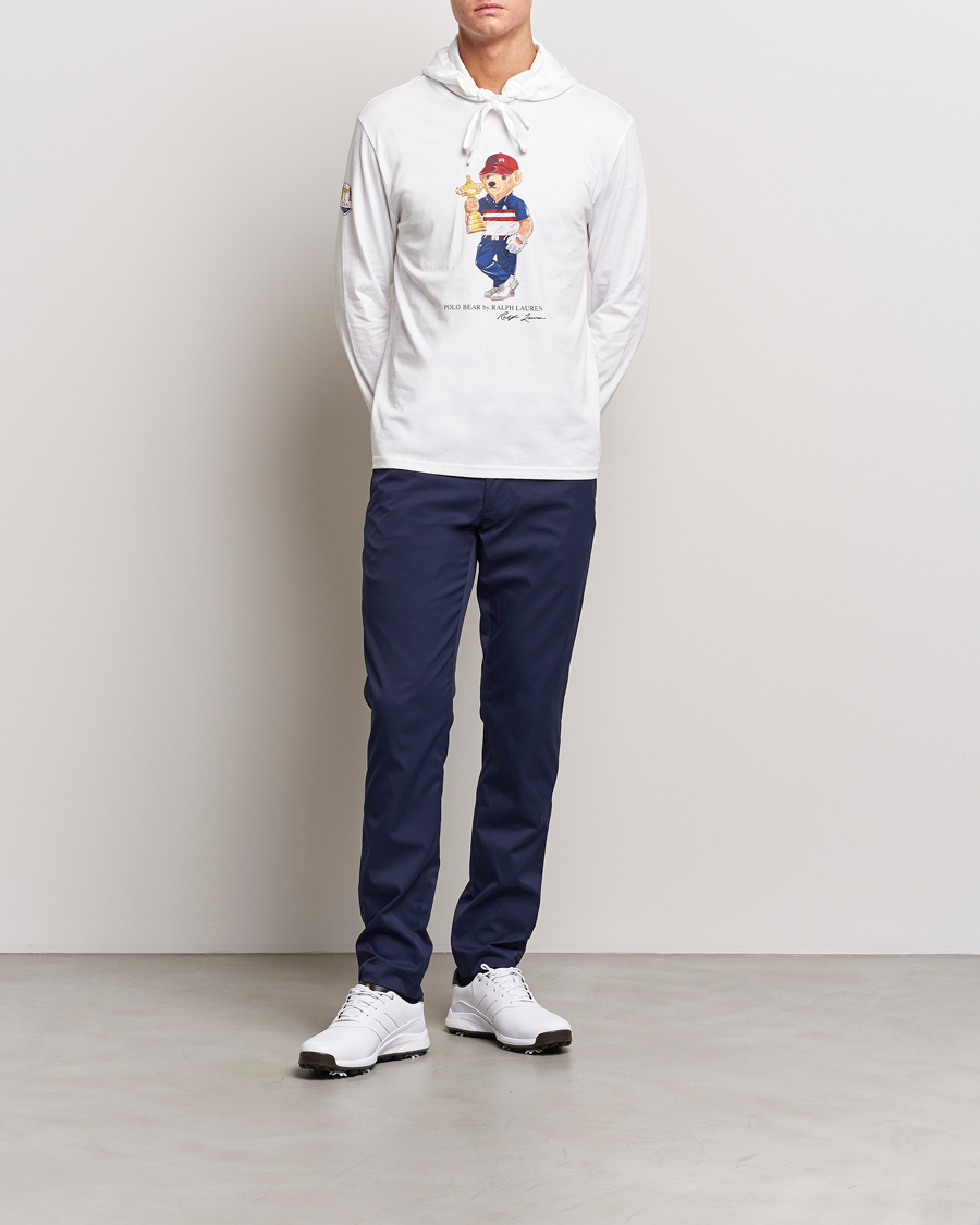 Mies | Puserot | RLX Ralph Lauren | Ryder Cup Bear Hoodie Pure White