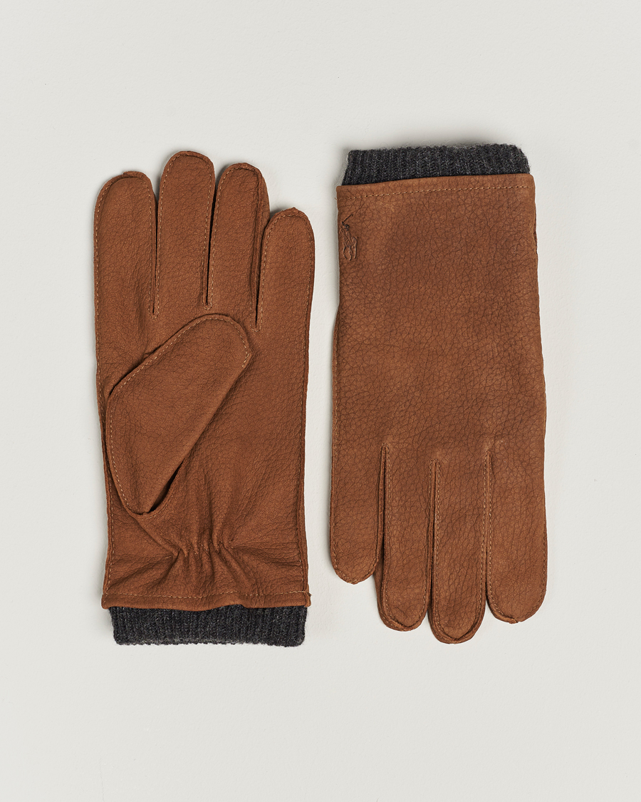 Mies | Polo Ralph Lauren Leather Gloves Tan | Polo Ralph Lauren | Leather Gloves Tan