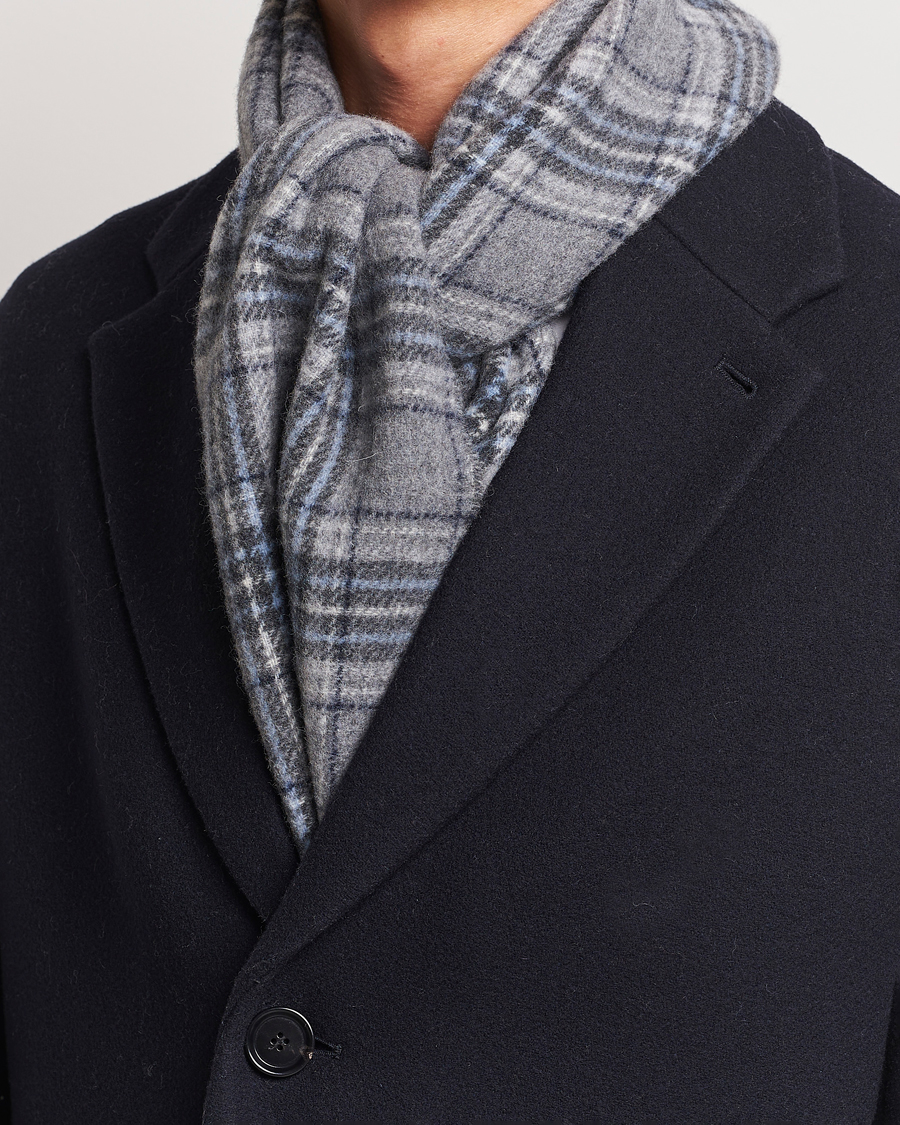 Mies |  | Polo Ralph Lauren | Wool Checked Scarf Grey