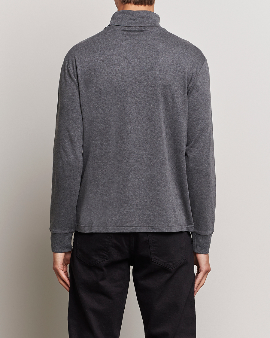 Mies | Puserot | Polo Ralph Lauren | Luxury Pima Cotton Rollneck Barclay Heather