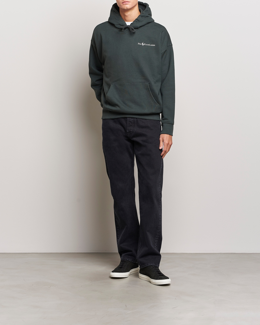 Mies | Puserot | Polo Ralph Lauren | Logo Hoodie Faded Black