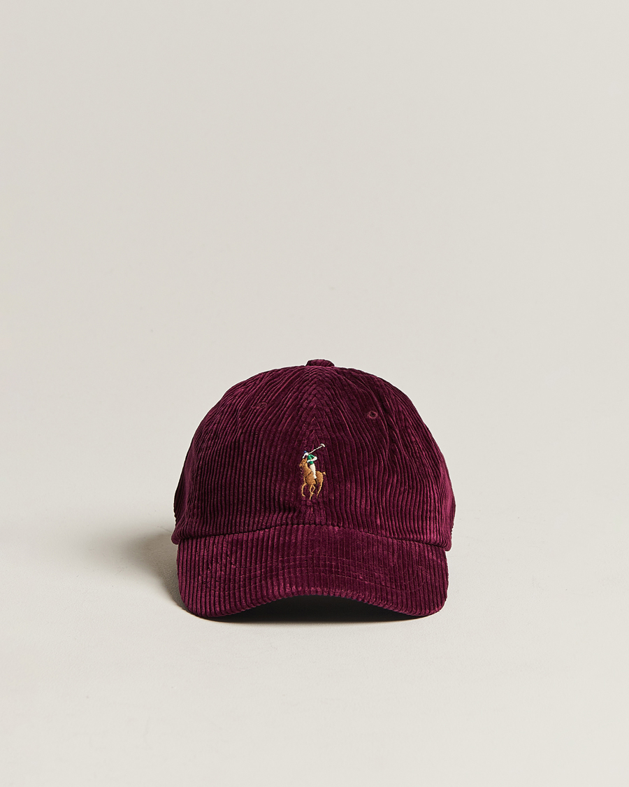 Mies | Polo Ralph Lauren Corduroy Cap Ruby | Polo Ralph Lauren | Corduroy Cap Ruby