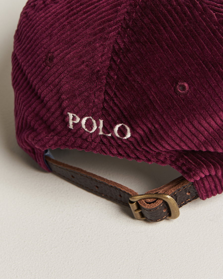 Mies | Polo Ralph Lauren Corduroy Cap Ruby | Polo Ralph Lauren | Corduroy Cap Ruby
