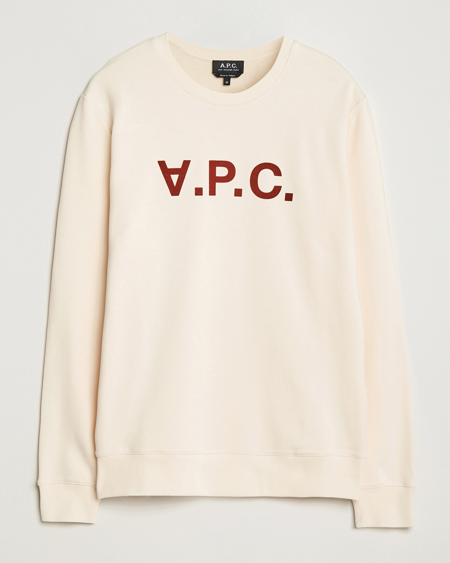 Mies | Puserot | A.P.C. | VPC Swatshirt Off White