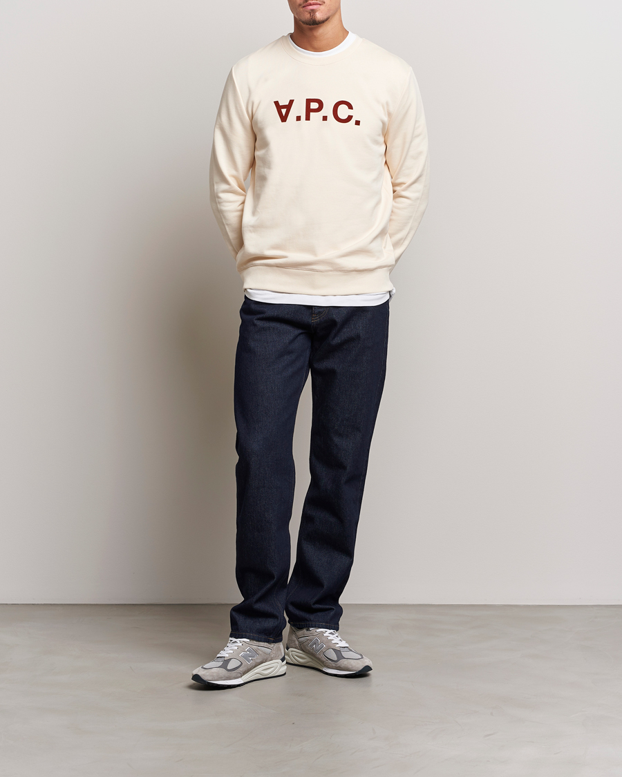 Mies | Puserot | A.P.C. | VPC Swatshirt Off White