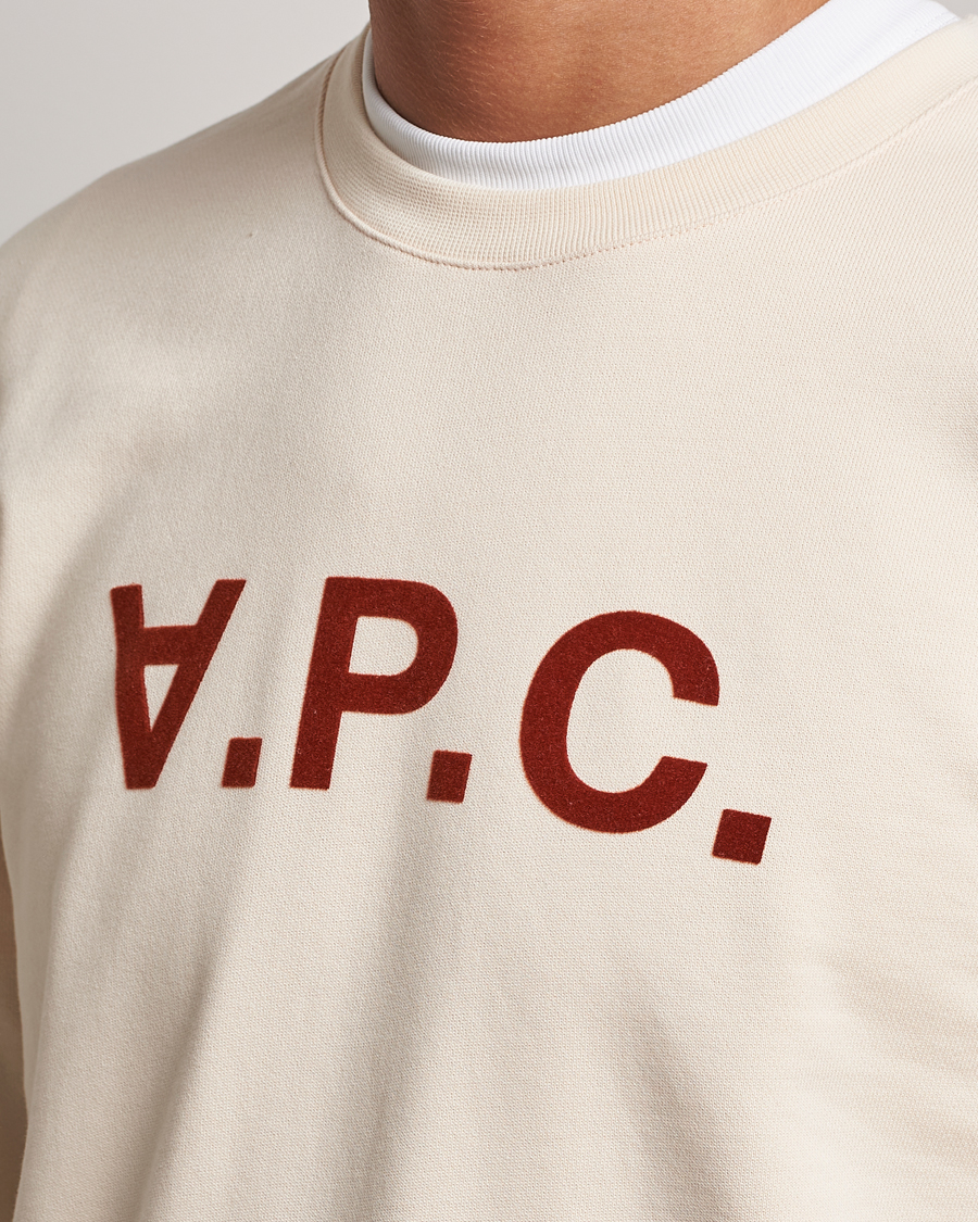 Mies | Puserot | A.P.C. | VPC Swatshirt Off White
