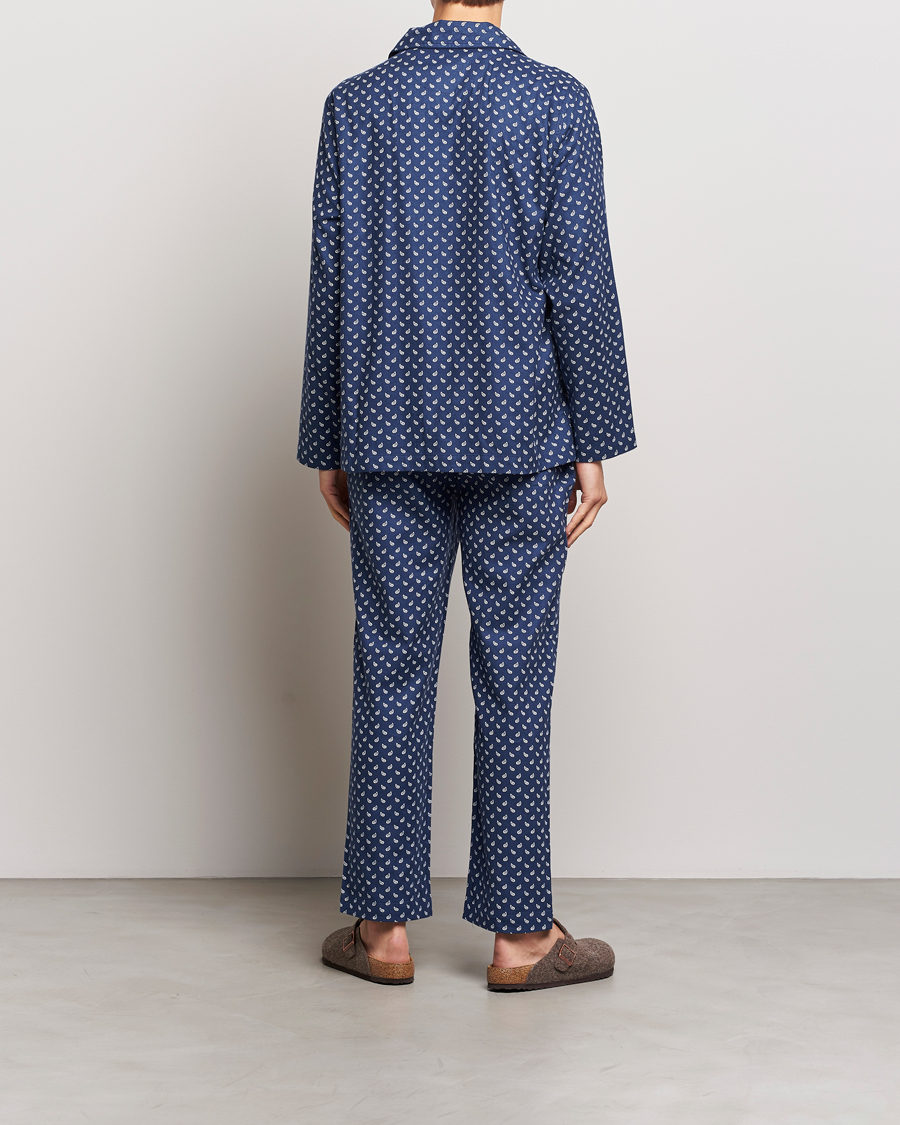Mies | Yöpuvut | Polo Ralph Lauren | Flannel Paisley Pyjama Set Navy