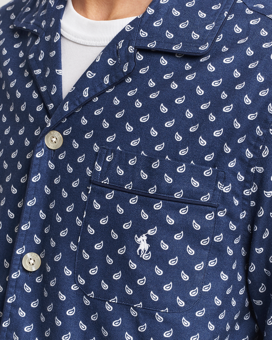 Mies | Yöpuvut ja kylpytakit | Polo Ralph Lauren | Flannel Paisley Pyjama Set Navy