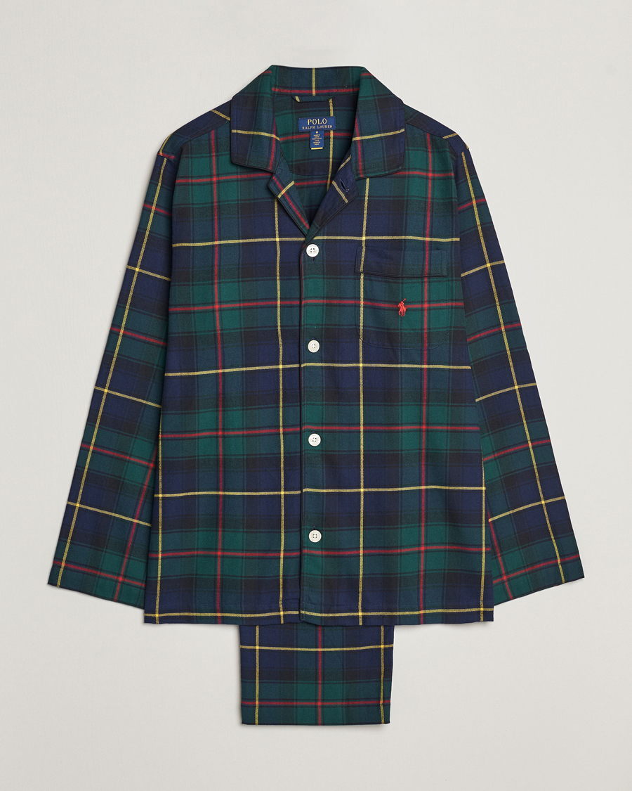Mies | Yöpuvut ja kylpytakit | Polo Ralph Lauren | Flannel Checked Pyjama Set Tartan