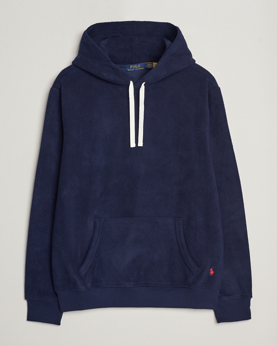 Mies | Puserot | Polo Ralph Lauren | Recycled Fleece Lightweight Hoodie Cruise Navy