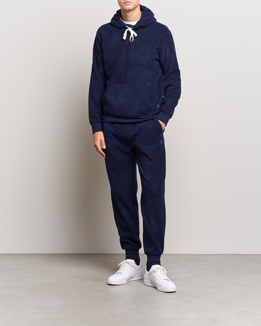 Mies | Puserot | Polo Ralph Lauren | Recycled Fleece Lightweight Hoodie Cruise Navy