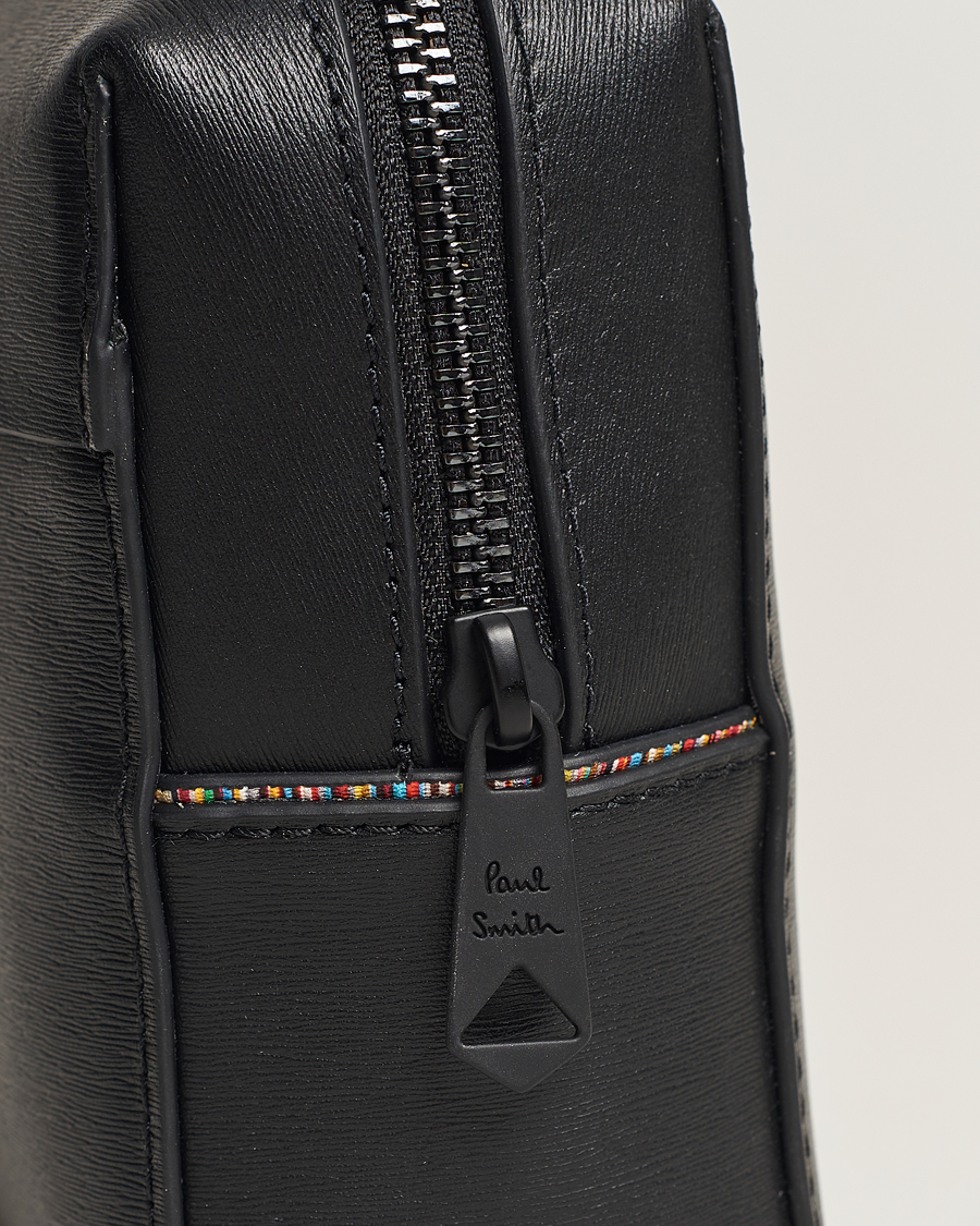 Mies | Paul Smith Leather Washbag Black | Paul Smith | Leather Washbag Black
