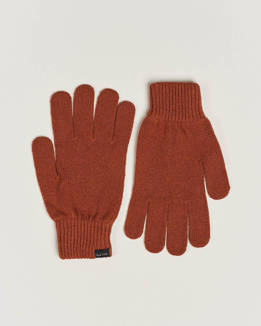 Mies | Paul Smith Cashmere Glove Orange | Paul Smith | Cashmere Glove Orange