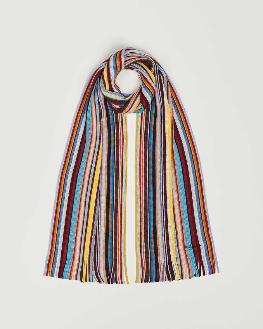 Mies | Paul Smith Merino Wool Signature Scarf Multi | Paul Smith | Merino Wool Signature Scarf Multi