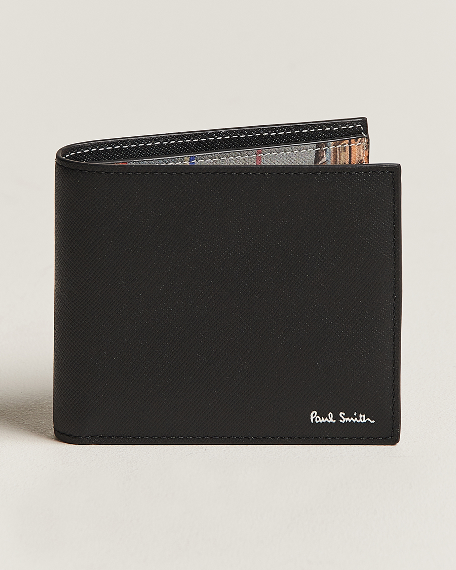 Mies | Paul Smith Leather Mini Billfold Black | Paul Smith | Leather Mini Billfold Black