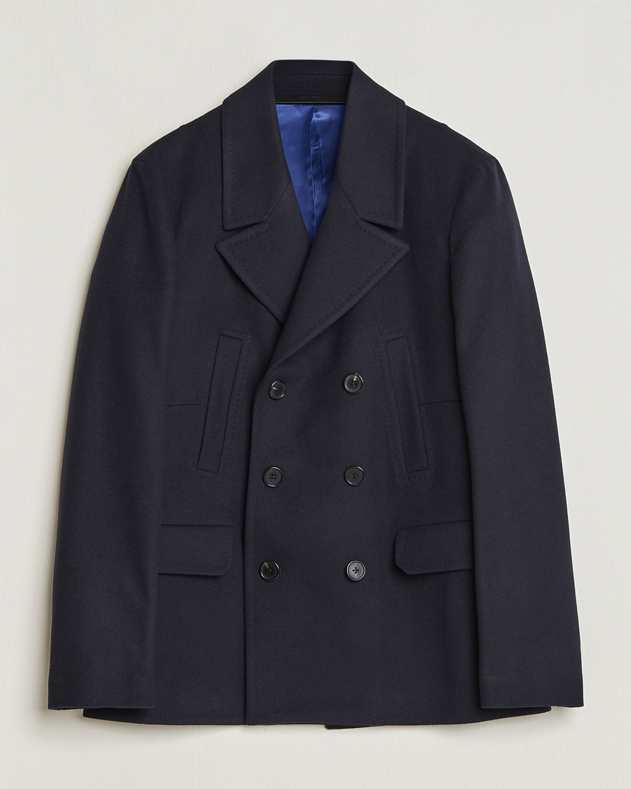 Mies | Takit | Paul Smith | Wool/Cashmere Peacoat Navy