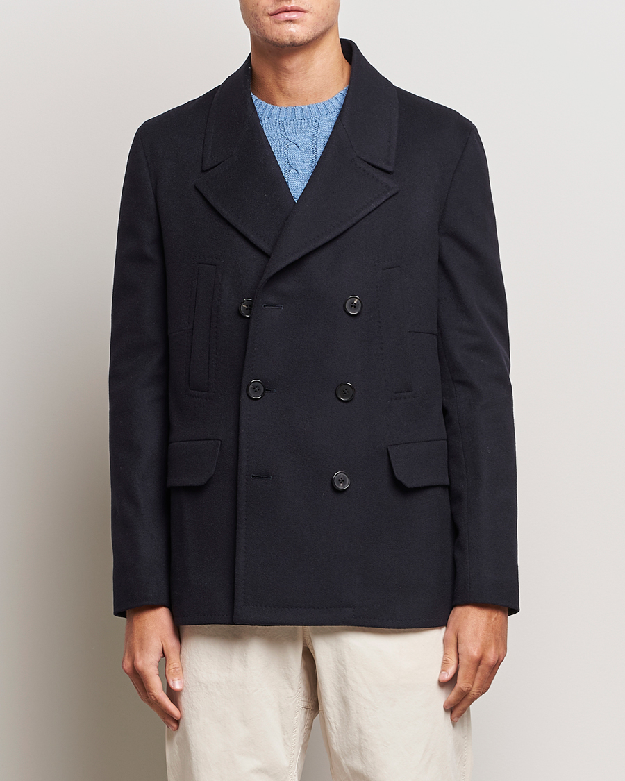 Mies | Paul Smith | Paul Smith | Wool/Cashmere Peacoat Navy