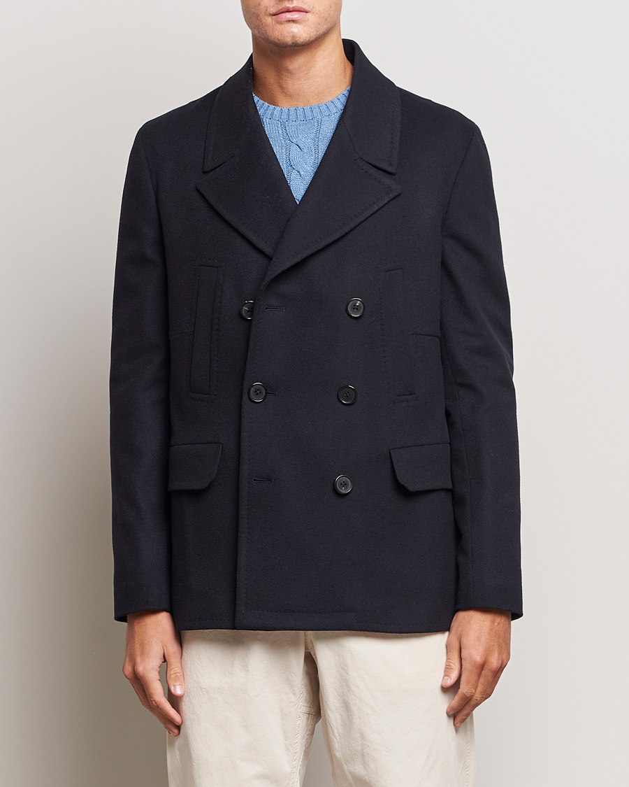 Mies | Takit | Paul Smith | Wool/Cashmere Peacoat Navy