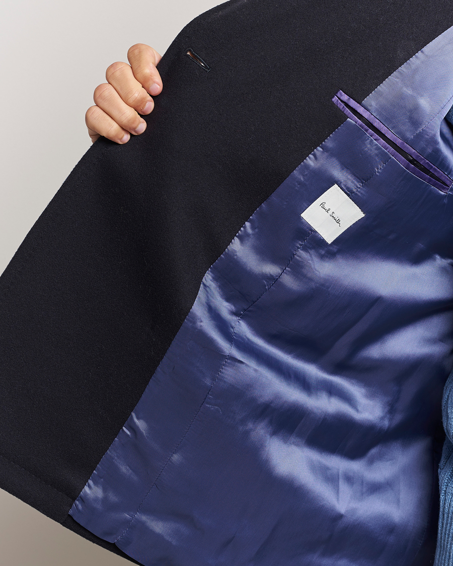 Mies | Takit | Paul Smith | Wool/Cashmere Peacoat Navy