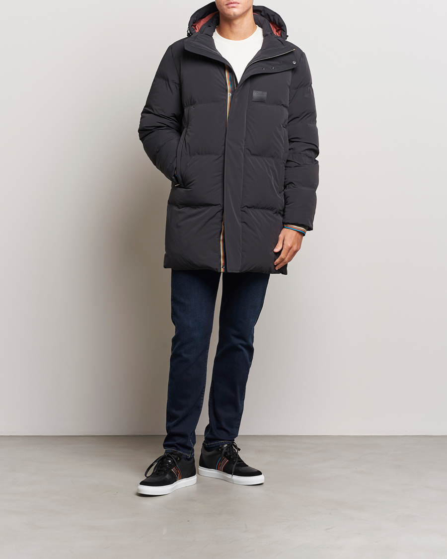 Mies | Takit | Paul Smith | Hooded Down Coat Black