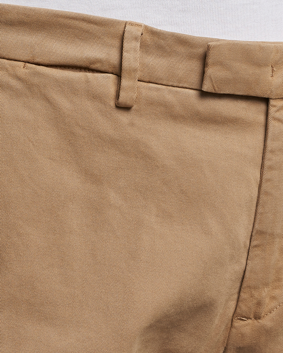 Mies | Housut | Briglia 1949 | Slim Fit Cotton Stretch Chino Beige