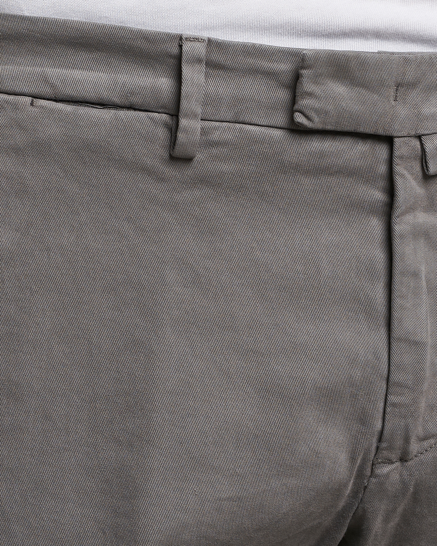Mies | Housut | Briglia 1949 | Slim Fit Cotton Stretch Chino Grey