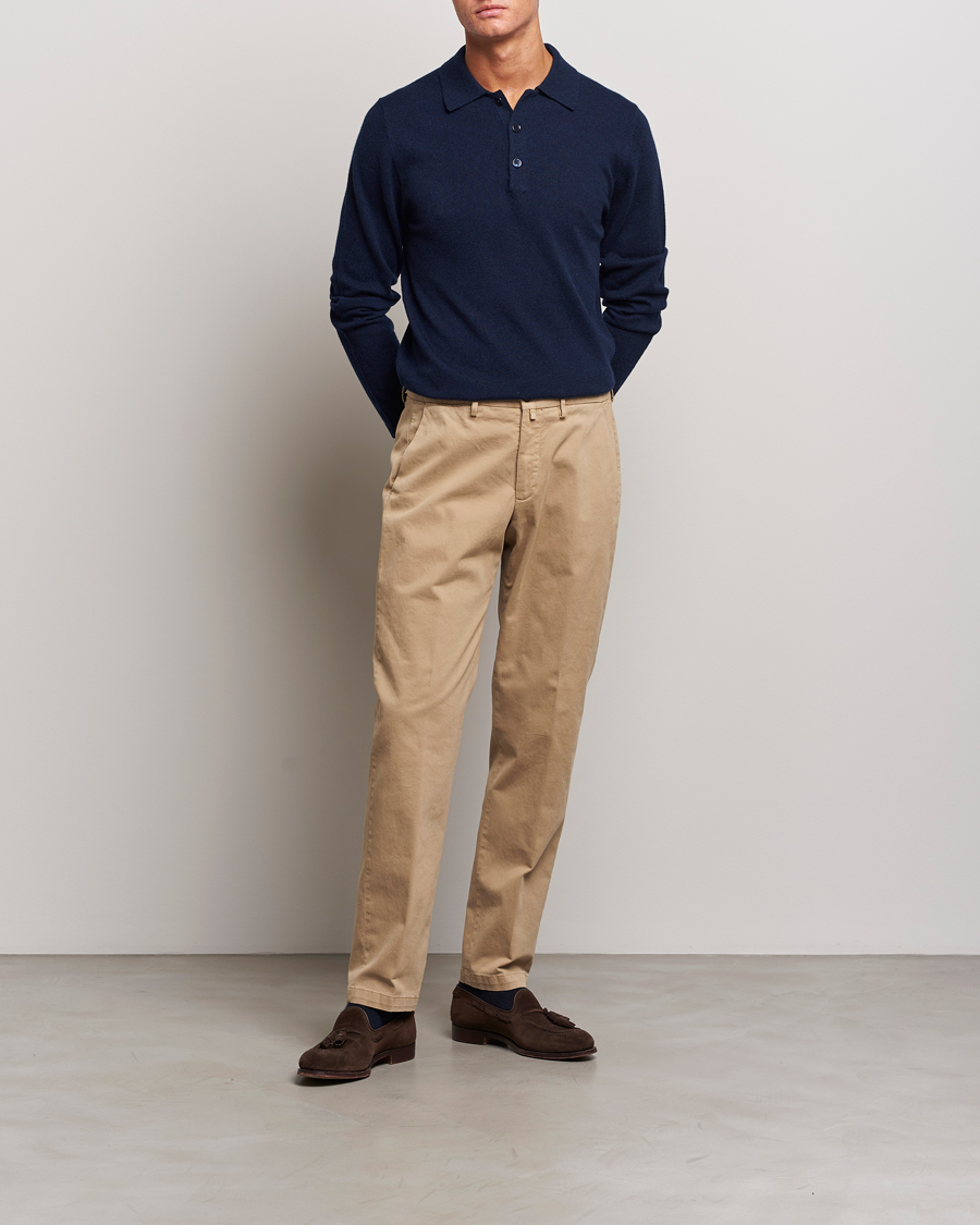 Mies | Housut | Briglia 1949 | Soho Tailored Easy Fit Chino Beige