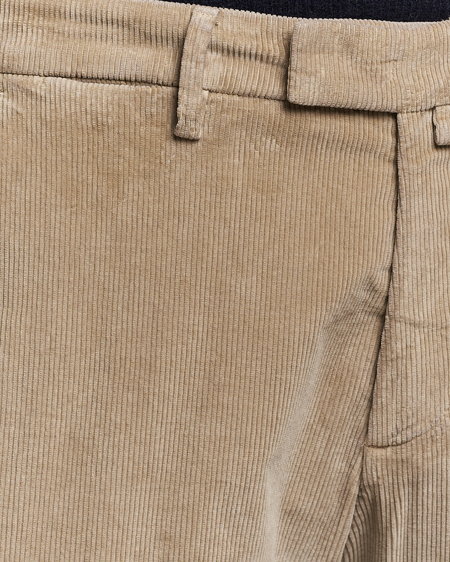 Mies | Housut | Briglia 1949 | Slim Fit Corduroy Trousers Beige