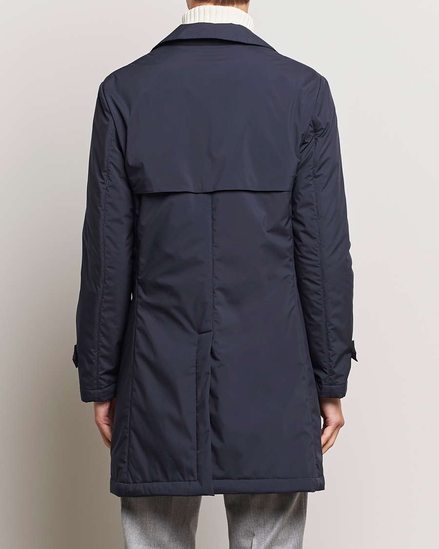 Mies | Takit | Lardini | Packable Water Repellent Coat Navy