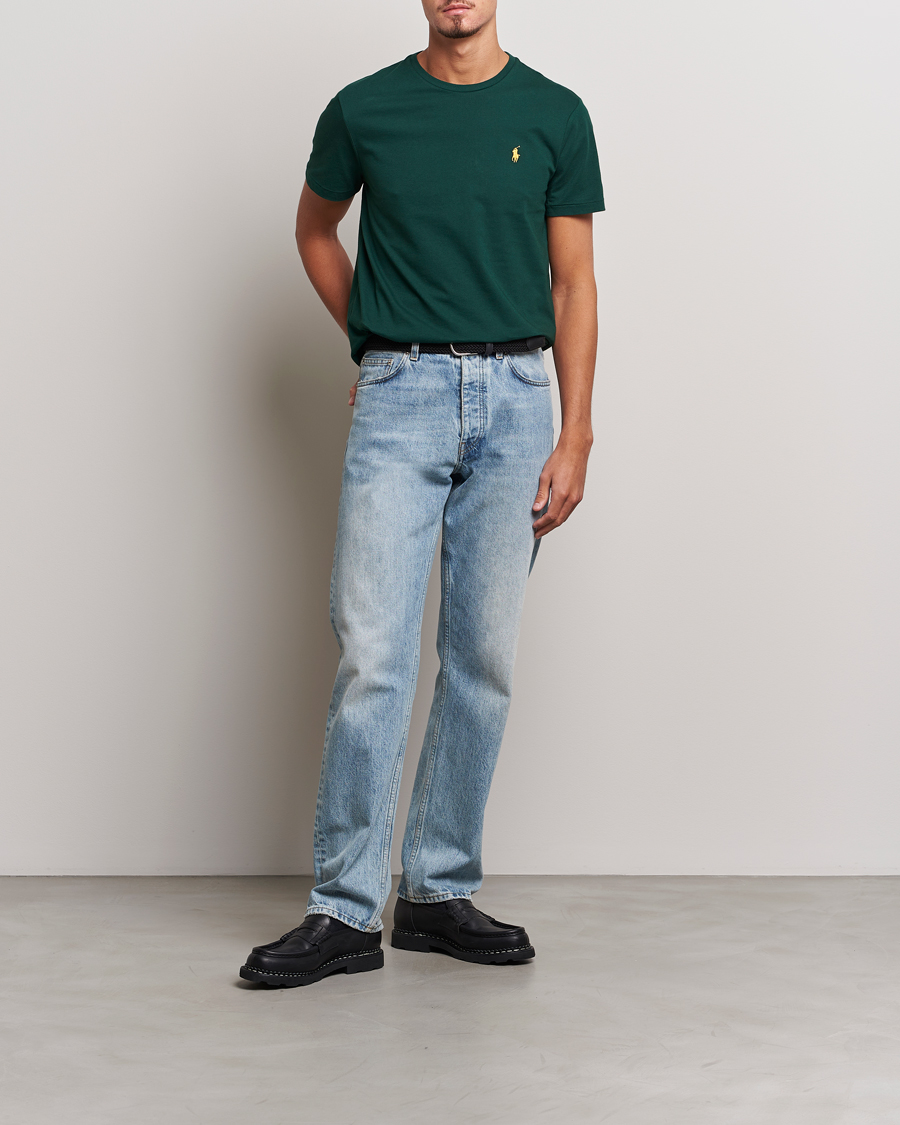 Mies | T-paidat | Polo Ralph Lauren | Crew Neck T-Shirt Hunt Club Green