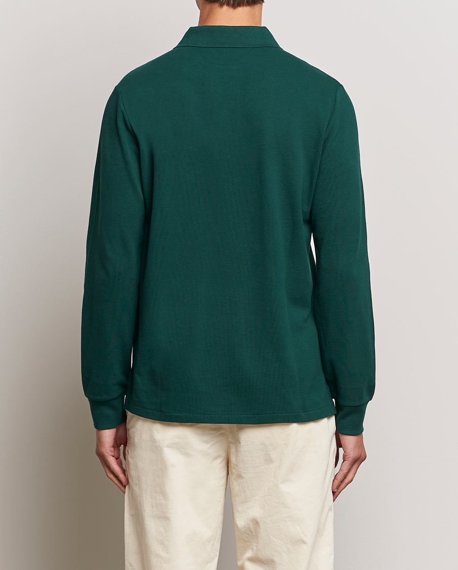 Mies | Puserot | Polo Ralph Lauren | Custom Slim Fit Long Sleeve Polo Hunt Club Green