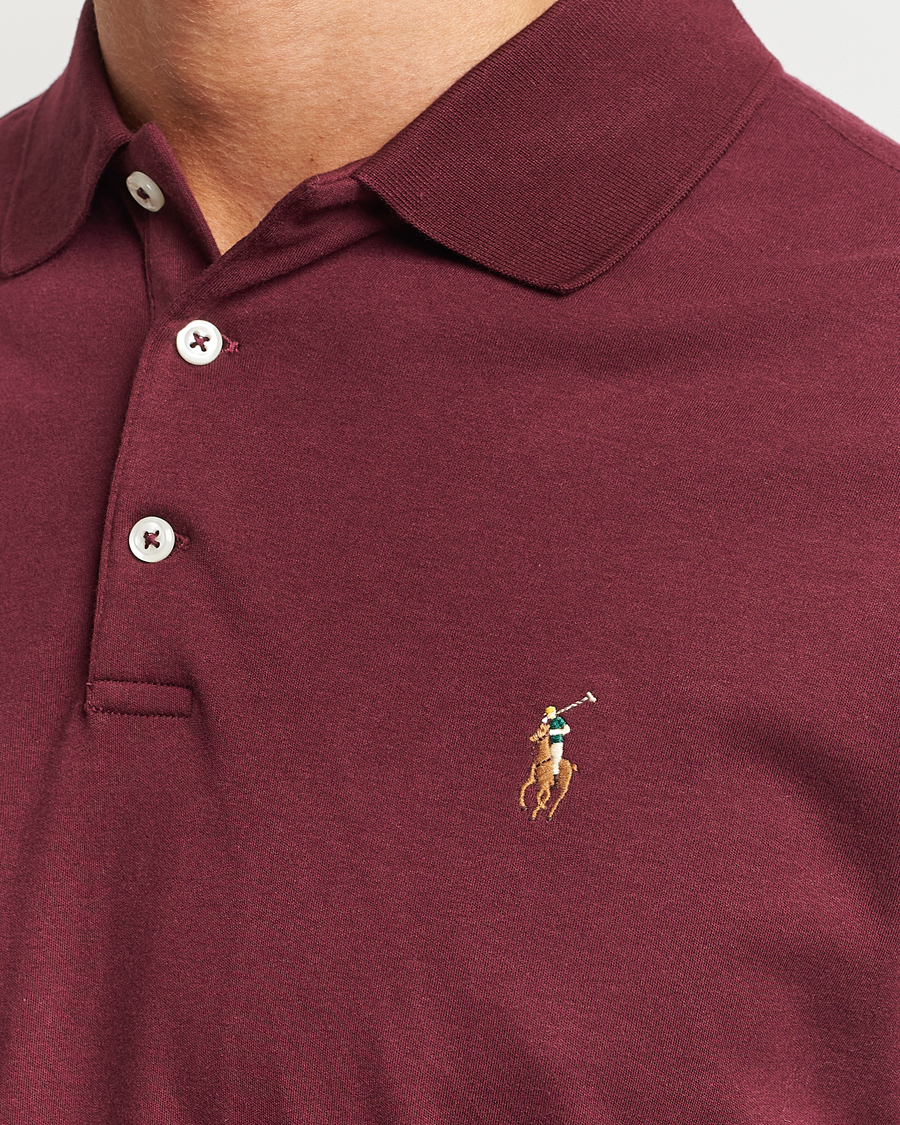 Mies | Pikeet | Polo Ralph Lauren | Luxury Pima Cotton Polo Harvard Wine