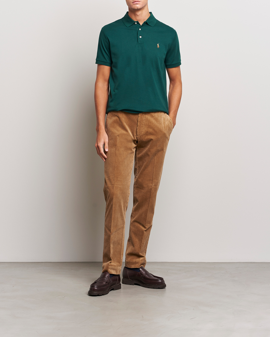 Mies | Pikeet | Polo Ralph Lauren | Luxury Pima Cotton Polo Hunt Club Green