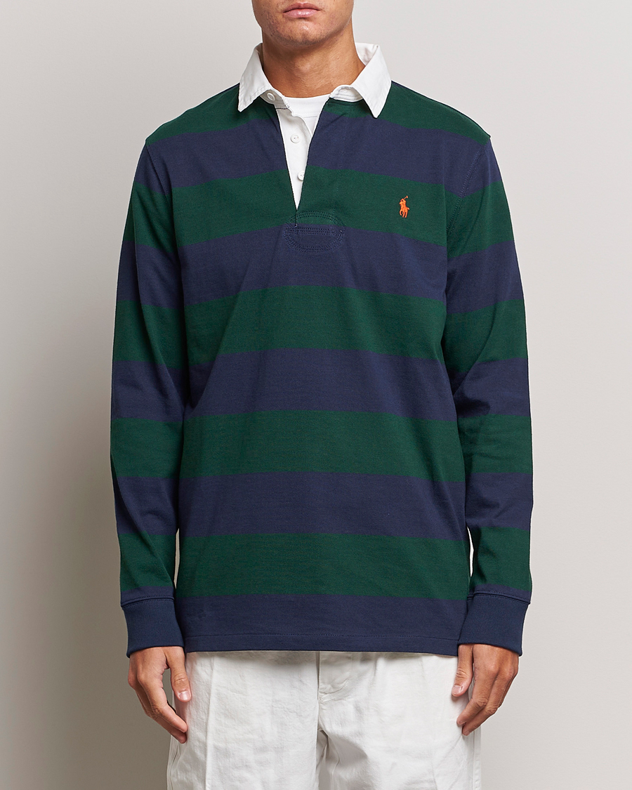 Mies |  | Polo Ralph Lauren | Jersey Striped Rugger Navy/Green