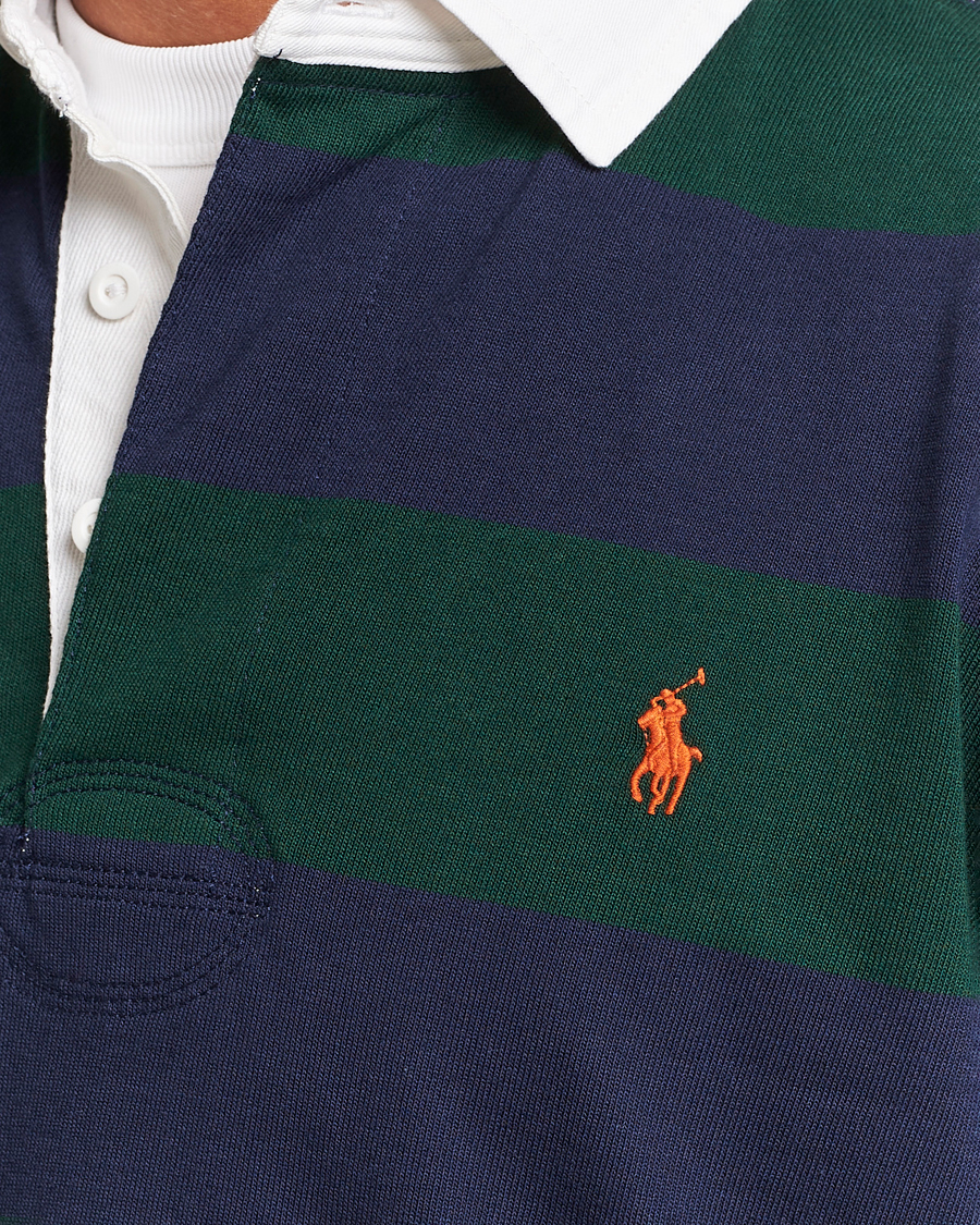 Mies | Puserot | Polo Ralph Lauren | Jersey Striped Rugger Navy/Green